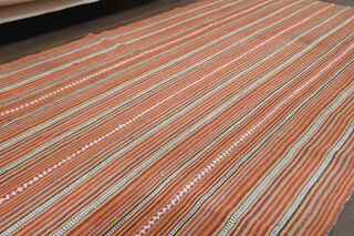 Striped KIlim Vintage Rug - Thumbnail