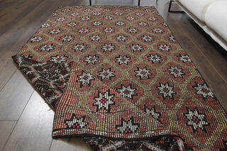 Vintage Turkish Wool Rug - Thumbnail