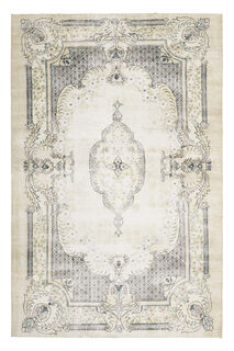 Anatolian Oriental Faded Turkish Rug - Thumbnail