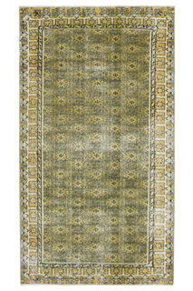 Handmade Vintage Area Rug - Thumbnail