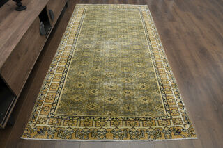 Handmade Vintage Area Rug - Thumbnail