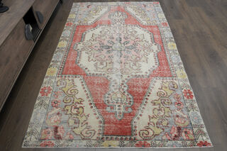 Vintage Turkish Area Rug - Thumbnail