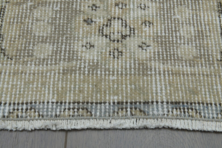 Turkish Vintage Area Anatolian Rug