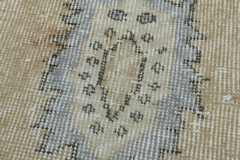 Turkish Vintage Area Anatolian Rug