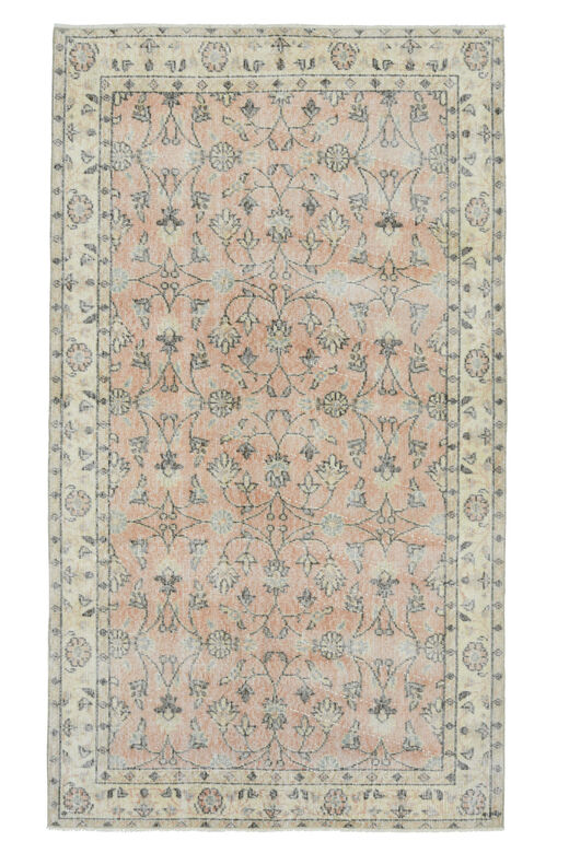 Floral Vintage Turkish Rug