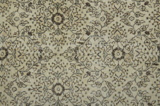 Oushak Floral Vintage Rug - Thumbnail