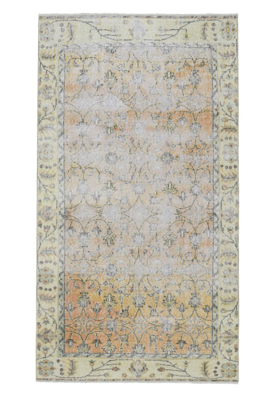 Floral Oushak Area Rug