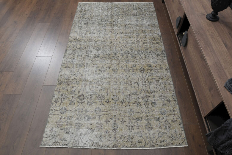 Floral Turkish Area Rug