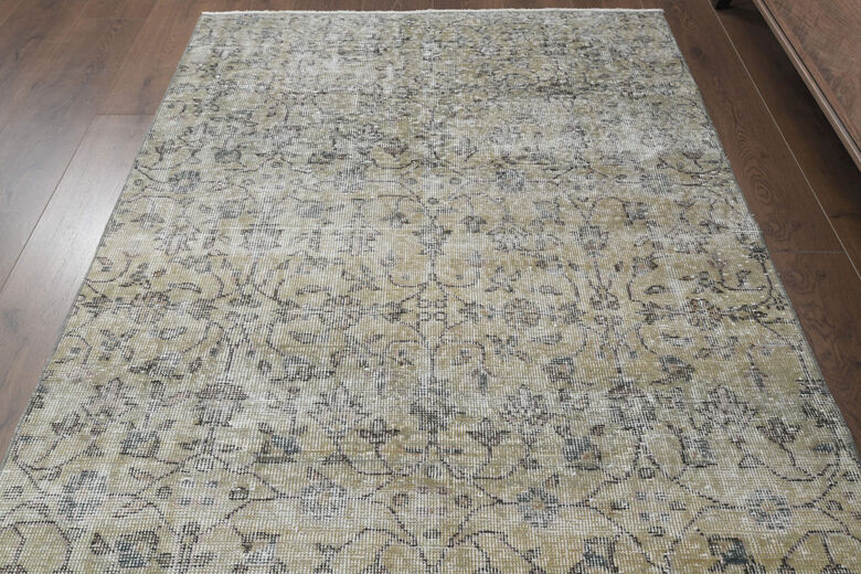 Floral Turkish Area Rug