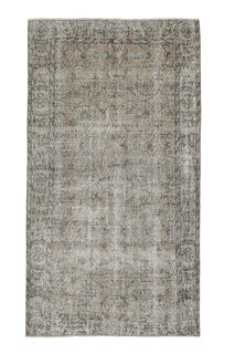 Floral Faded Area Rug - Thumbnail