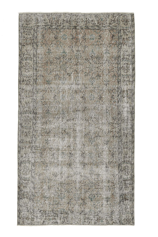 Floral Faded Area Rug