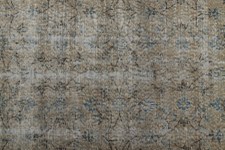 Floral Faded Area Rug