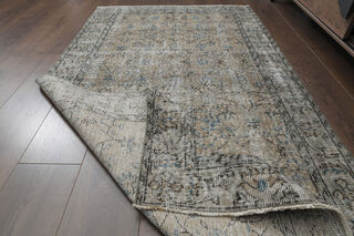 Floral Faded Area Rug - Thumbnail