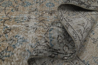 Floral Faded Area Rug - Thumbnail