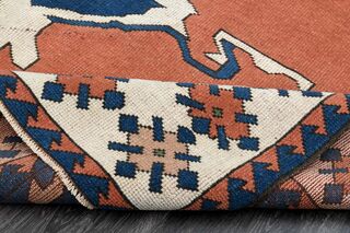 Red Navy Blue Area Rug - Thumbnail