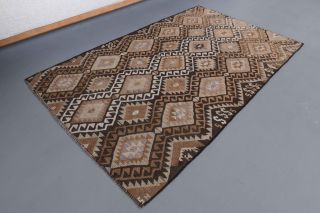 Handmade Vintage Kilim Rug - Thumbnail