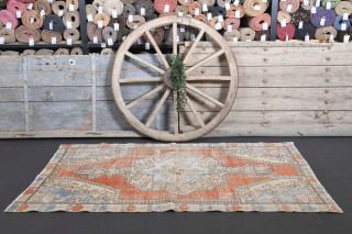 Handmade Vintage Area Rug - Thumbnail