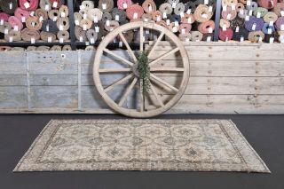 Handmade Vintage Area Rug - Thumbnail