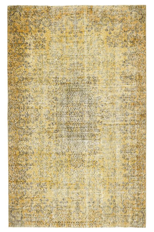 Pale Yellow Colored - Vintage Area Rug