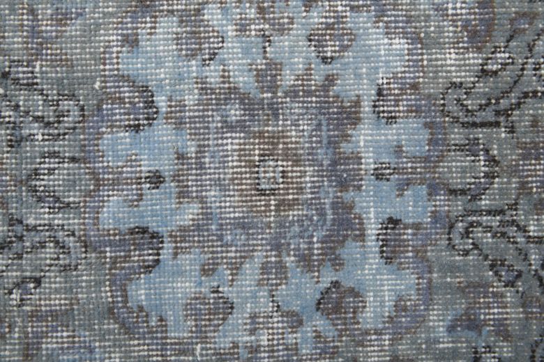 Pale Blue Colored - Vintage Area Rug