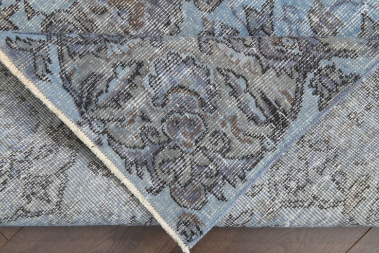 Pale Blue Colored - Vintage Area Rug