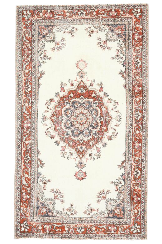 Handmade Vintage Medallion Area Rug