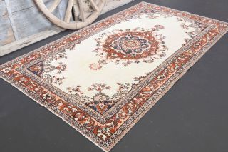 Handmade Vintage Medallion Area Rug - Thumbnail