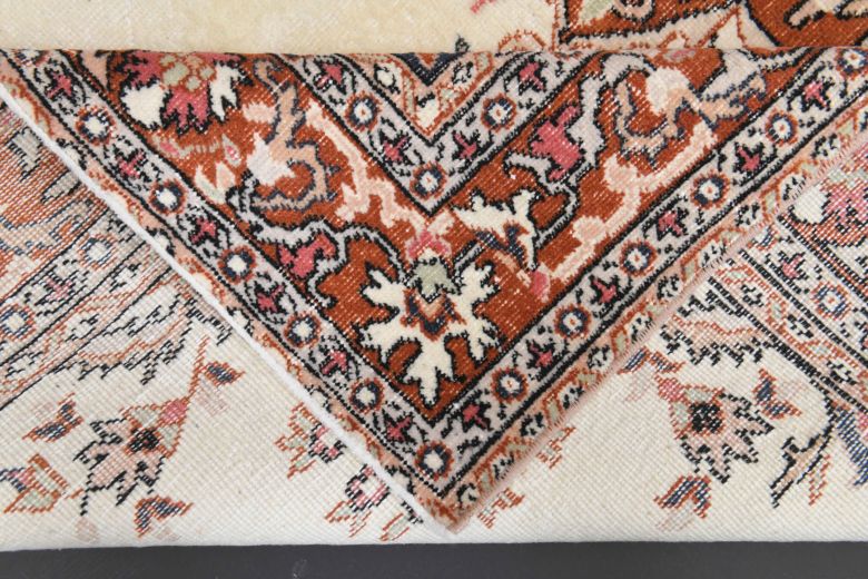 Handmade Vintage Medallion Area Rug