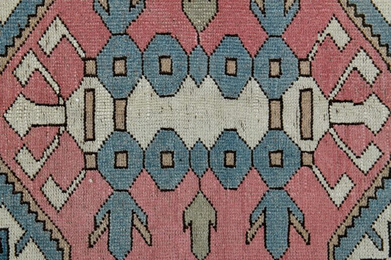 Beige Pink Area Rug