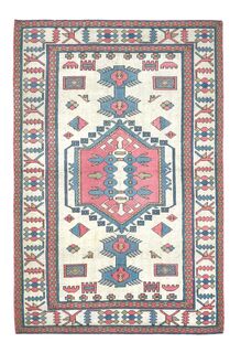 Beige Pink Area Rug - Thumbnail
