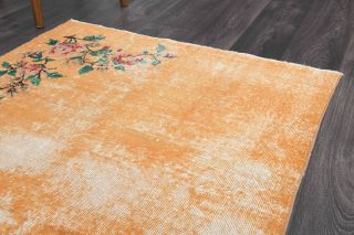 Distressed Handmade Vintage Area Rug - Thumbnail