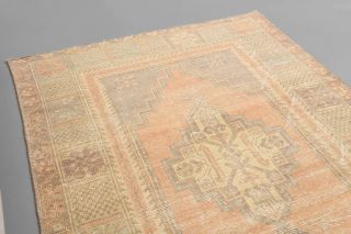 Semi-Antique 1950s Accent Rug - Thumbnail