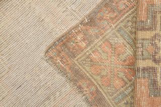 Semi-Antique 1950s Accent Rug - Thumbnail