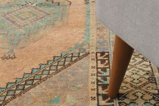 Semi-Antique 1950s Accent Rug - Thumbnail