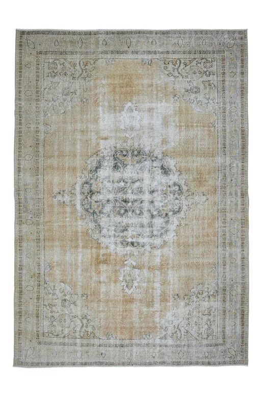 Faded Orange Brown Rug