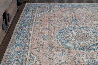 Excellent Pink Blue Area Rug - Thumbnail