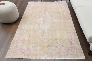 Antique Handmade Turkish Area Rug - Thumbnail