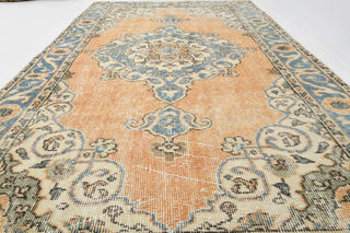 Handmade Vintage Oushak Rug - Thumbnail