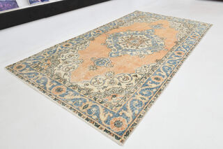 Handmade Vintage Oushak Rug - Thumbnail