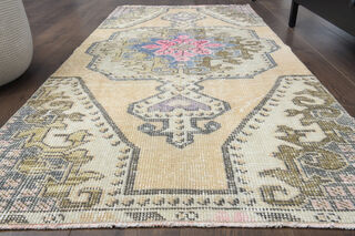 Handmade Vintage Area Rug - Thumbnail