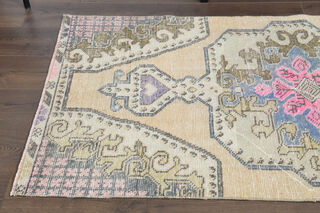 Handmade Vintage Area Rug - Thumbnail