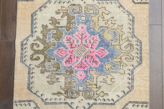 Handmade Vintage Area Rug - Thumbnail