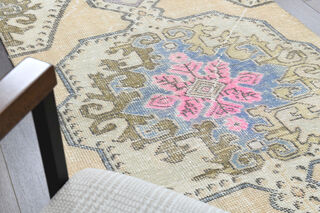 Handmade Vintage Area Rug - Thumbnail