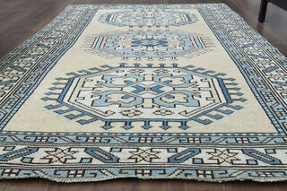 Handmade Vintage Area Rug - Thumbnail