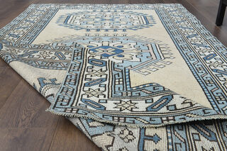 Handmade Vintage Area Rug - Thumbnail