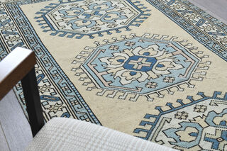 Handmade Vintage Area Rug - Thumbnail