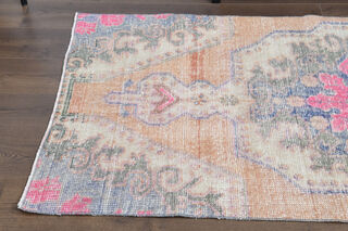 Handmade Vintage Area Rug - Thumbnail