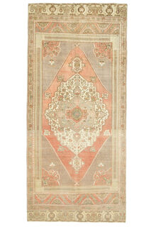 Handmade Vintage Long Area Rug - Thumbnail