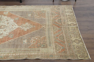 Handmade Vintage Long Area Rug - Thumbnail