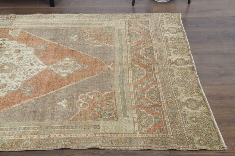 Handmade Vintage Long Area Rug